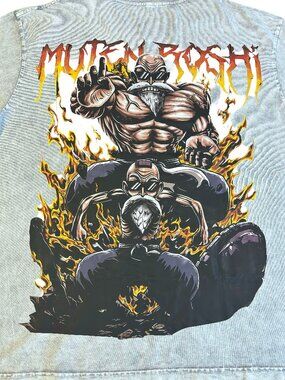 Dragon Ball Z Master Roshi XXL Heavyweight Acid Wash Anime Graphic Tee